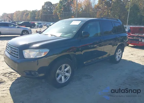 2010 Toyota Highlander Base V6 z USA, uszkodzony, nr VIN 5TDZK3EH6AS019216